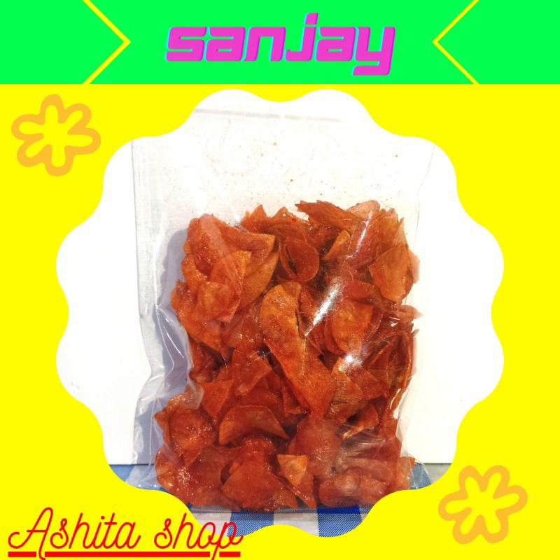 

Keripik SANJAY singkong balado cemilan 500 gram