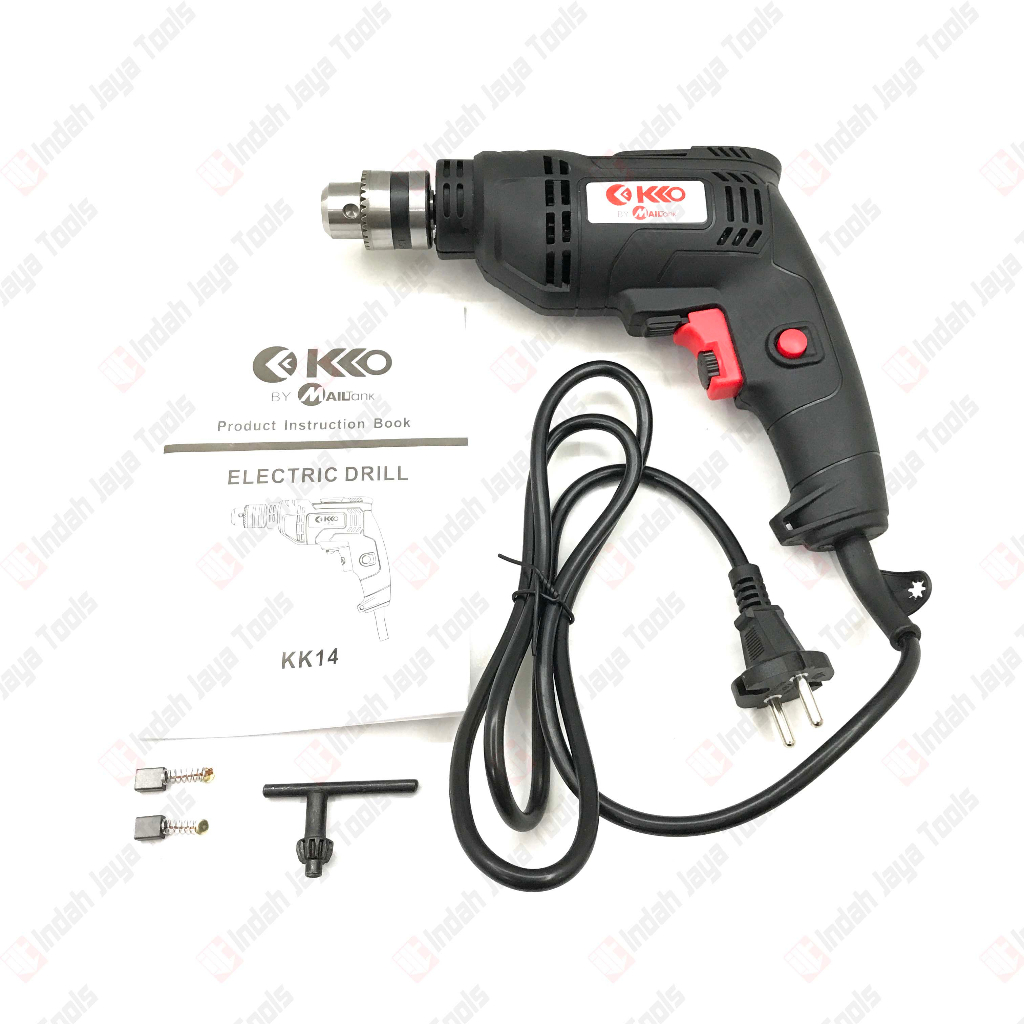 KKO MAILTANK KK14 Mesin Bor Besi 10 mm - Kayu Triplek Electric Drill
