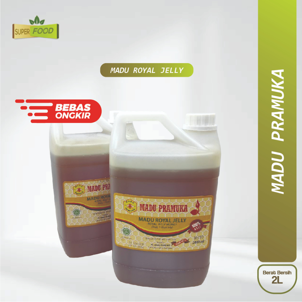 

Madu Pramuka ROYAL JELLY Kemasan 2 Liter