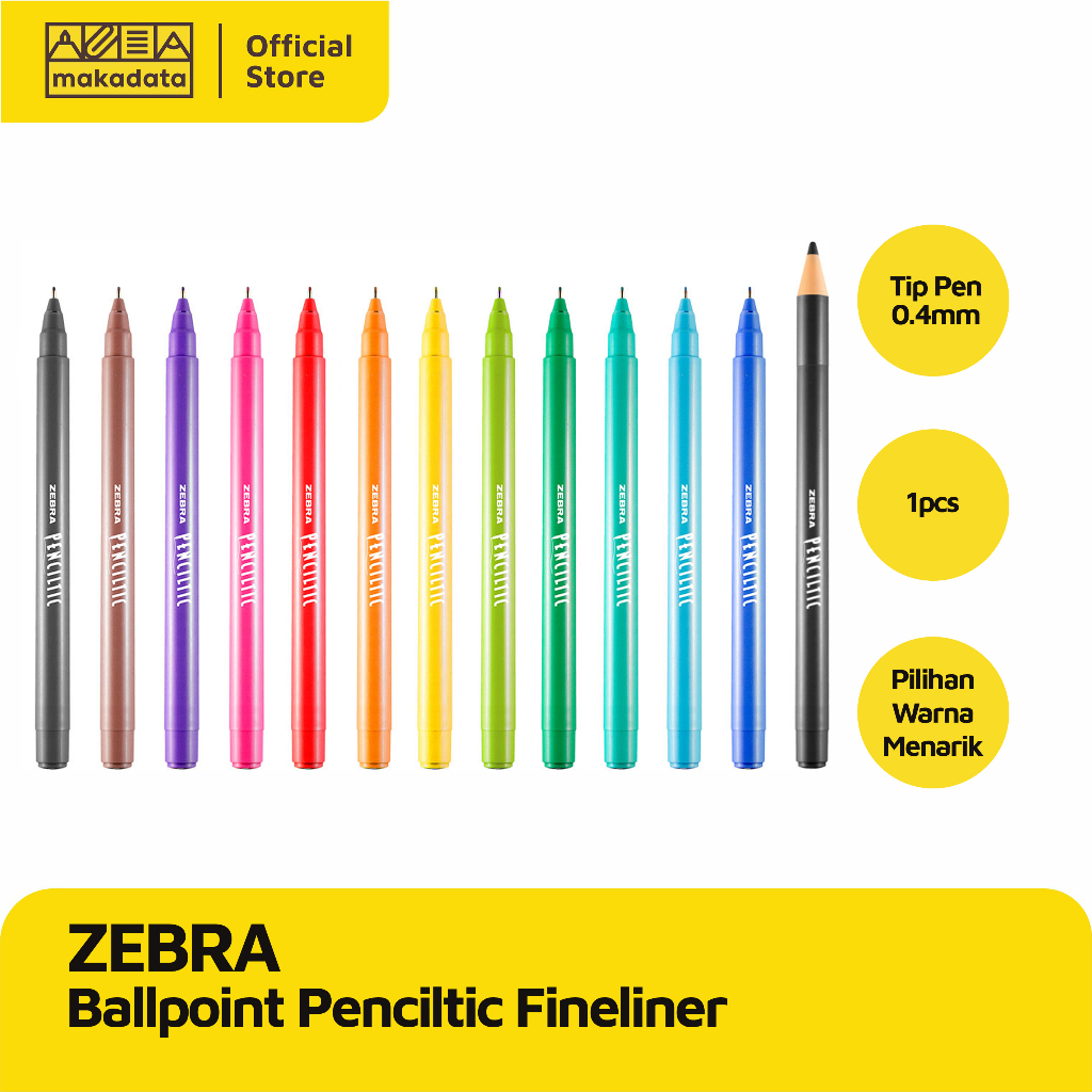 

FINELINER ZEBRA PENCILTIC MURAH