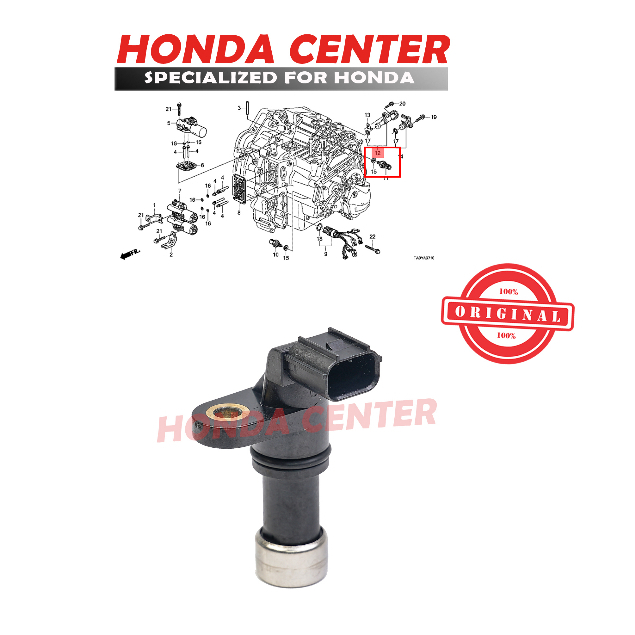 sensor speed kecepatan selenoid matik pick up assy honda accord cp2 2008 2009 2010 2011 2012 civic 2012 2013 2014 2015 2000cc