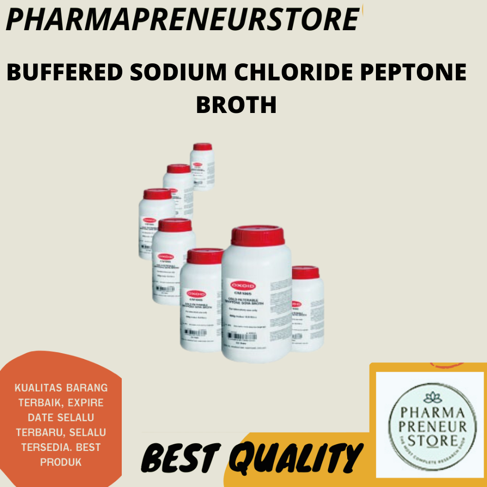 BUFFERED SODIUM CHLORIDE PEPTONE BROTH 500 GRAM OXOID BEST QUALITY