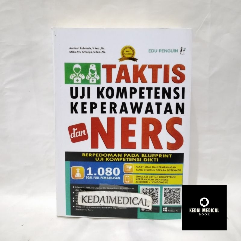 BUKU TAKTIS UJI KOMPETENSI KEPERAWATAN DAN NERS S1 TERMURAH