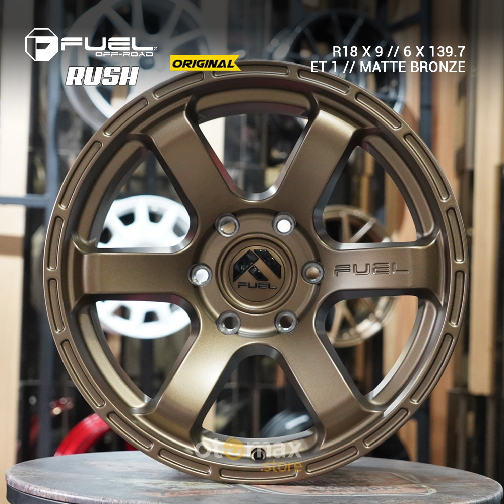 Velg Mobil Fuel Rush Original Ring 18 Matte Bronze