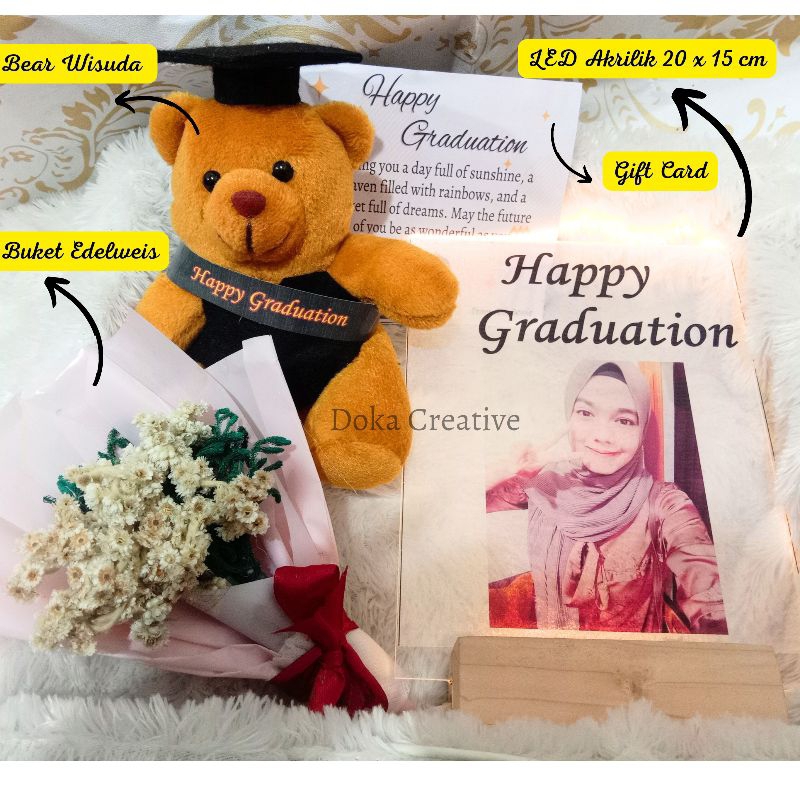 Hampers Kado Wisuda Custom Foto