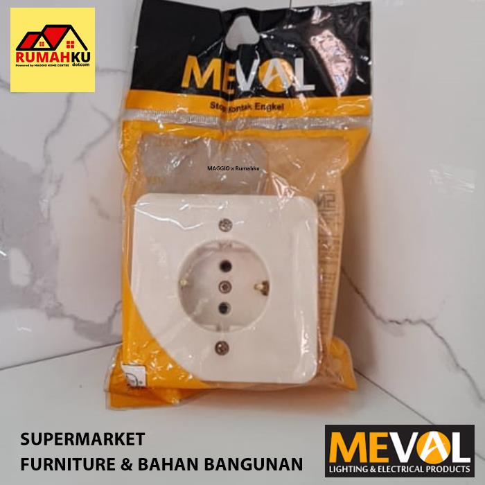 STOP KONTAK ENGKEL - COLOKAN KABEL - STOP KONTAK LISTRIK MEVAL