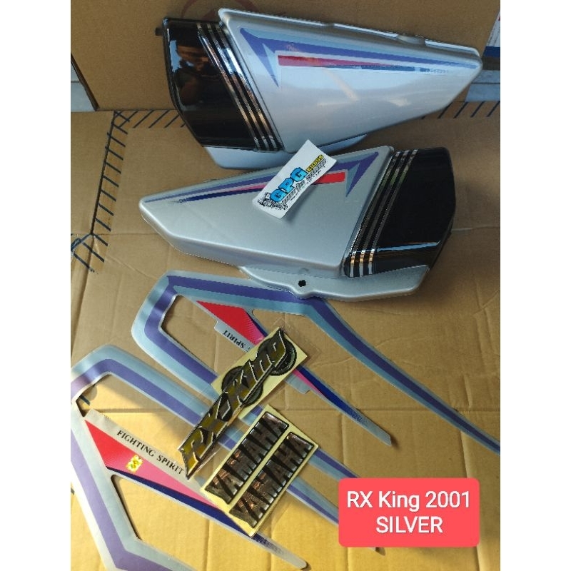 Box Tutup Aki Yamaha RX King 2001 Silver