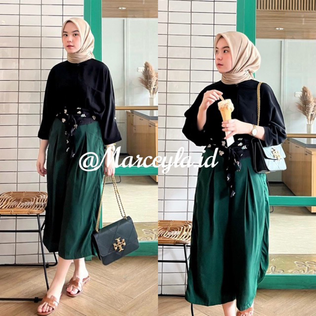 Melody wide pants | Melody wide pants polyster