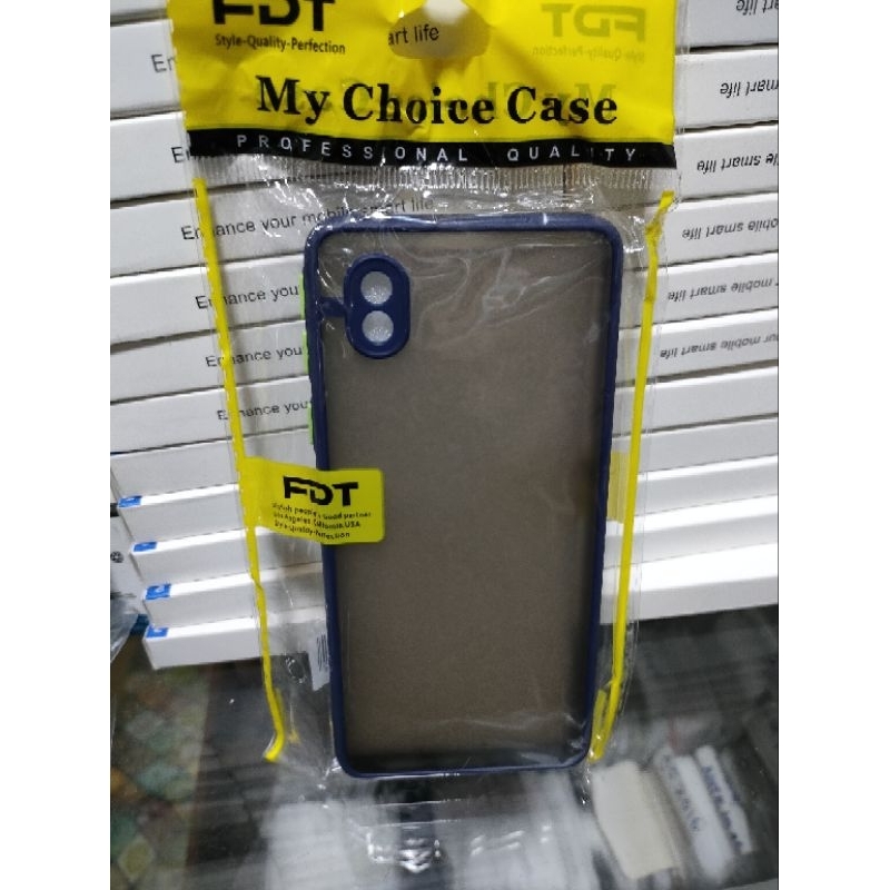 Case Aero MY Choice Samsung A01 Core M01 Core Silikon Softcase Dove Pelindung Camera