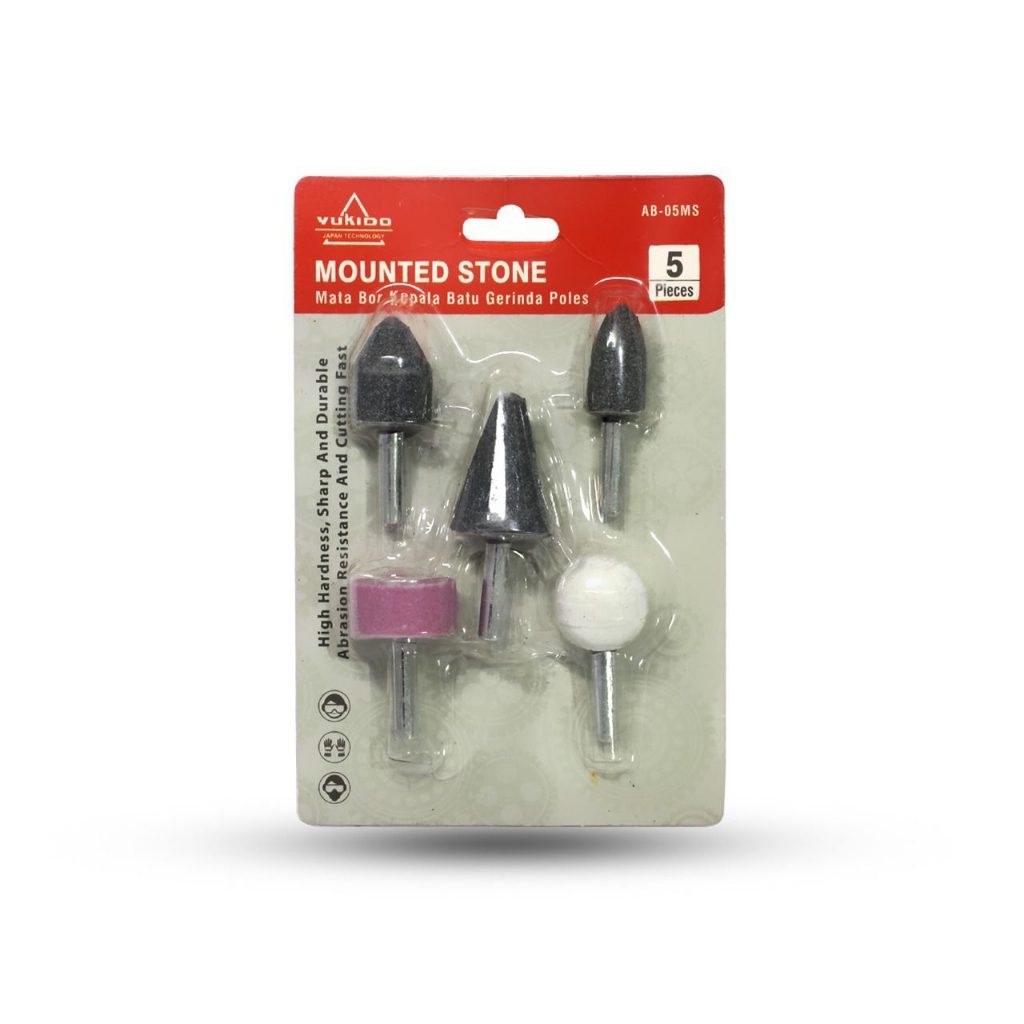 Benz Mounted Stone Set 5 Pcs 6 Mm Batu Gerinda Mini Mata Tuner Batu Osco Set 5pcs Batu Gerinda Botol