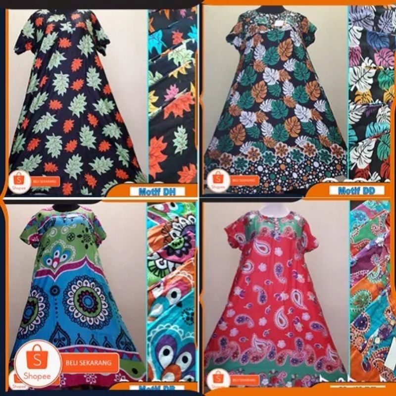 Daster Payung Standar / Daster Kancing busui / baju daster