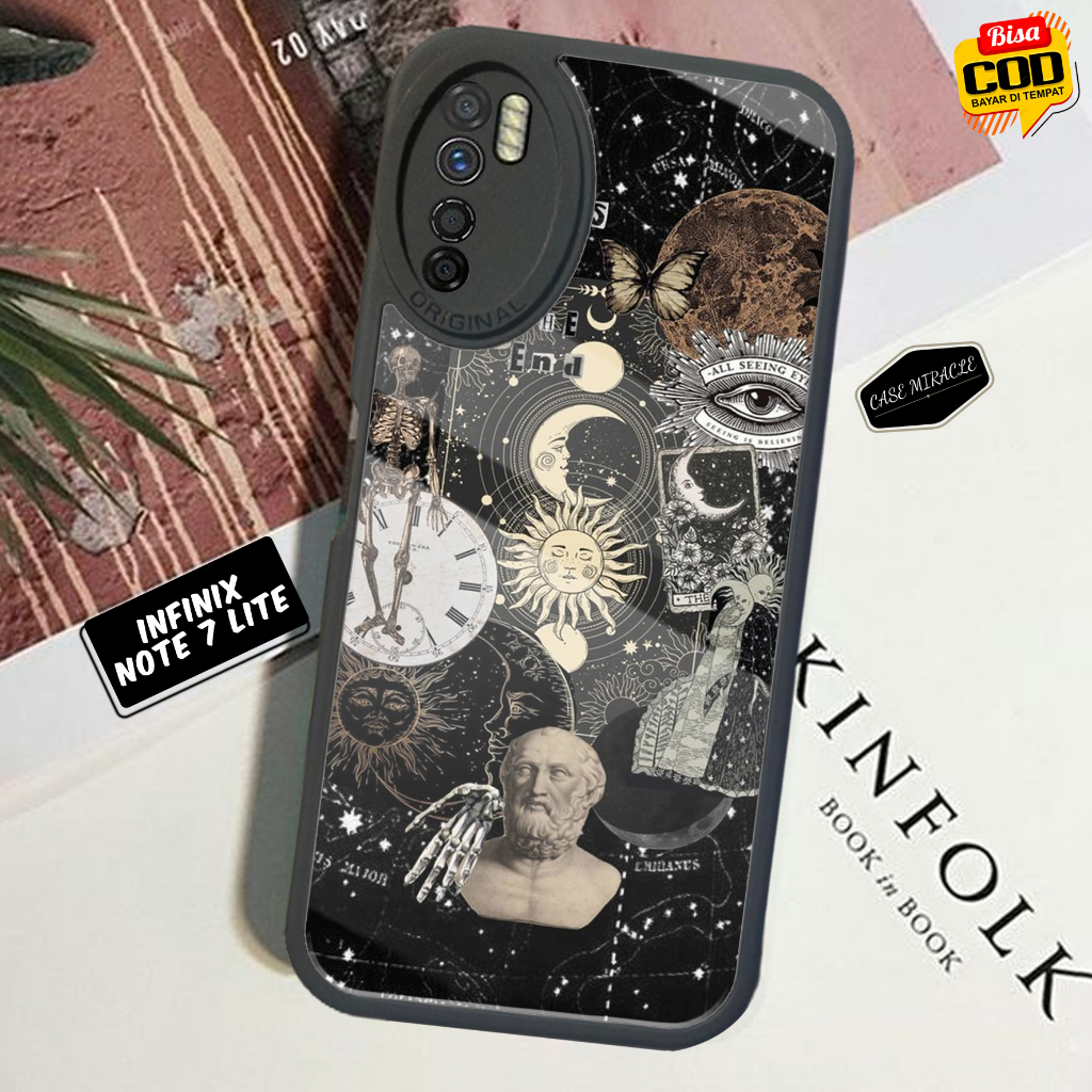 Case INFINIX NOTE 7 LITE - Casing INFINIX NOTE 7 LITE Terbaru CASE MIRACLE [ MOTIF 67 ] Cassing Hp -