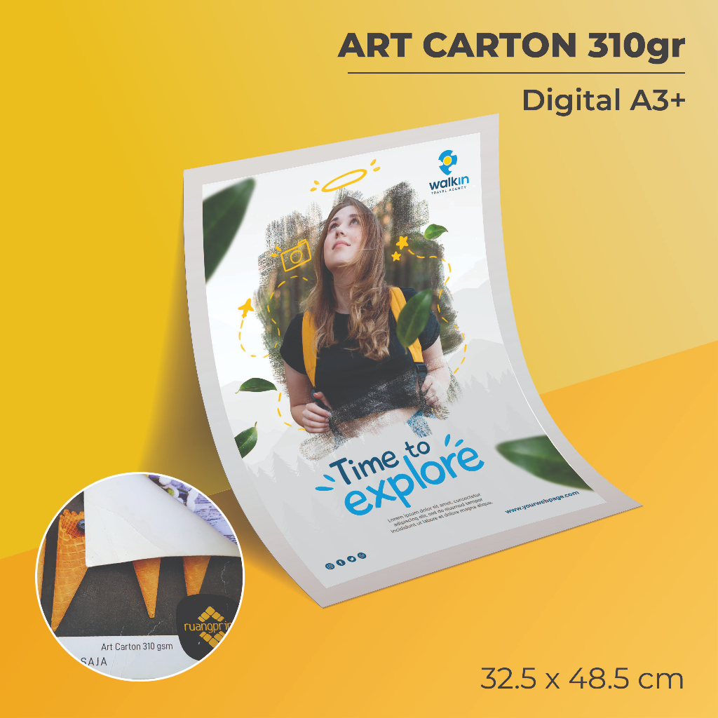 Art Carton 310gr || Cetak Art Carton 310gr || cutting bentuk