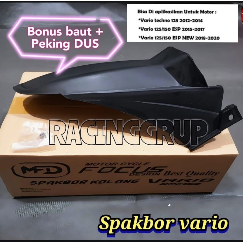 spakbor VARIO 125/150 SPAKBOR kolong vario125/150 vario125 150 penahan lumpur #vario125 #vario150