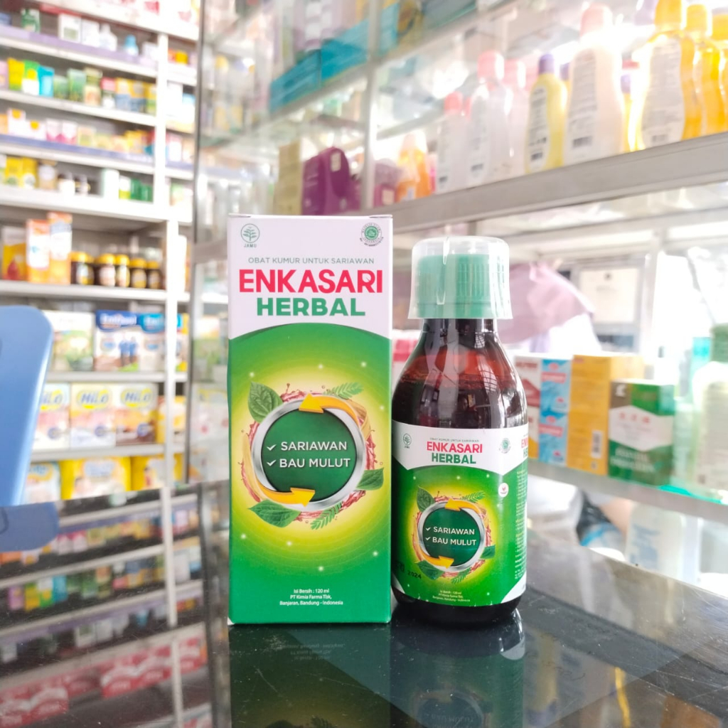 ENKASARI HERBAL 120ML enkasari obat kumur herbal