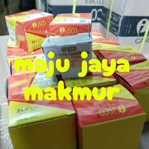 KAPASITOR ELCO KOTAK 10 MF ISCO ORIGINAL