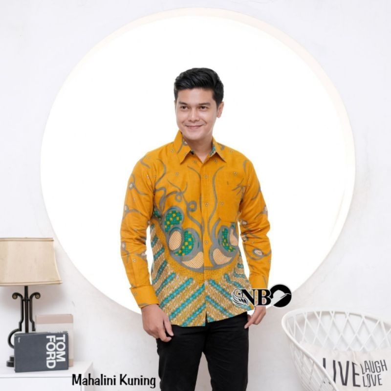 KEMEJA BATIK PRIA LENGAN PANJANG TERBARU TERMURAH DI SHOPEE M L XL XXL