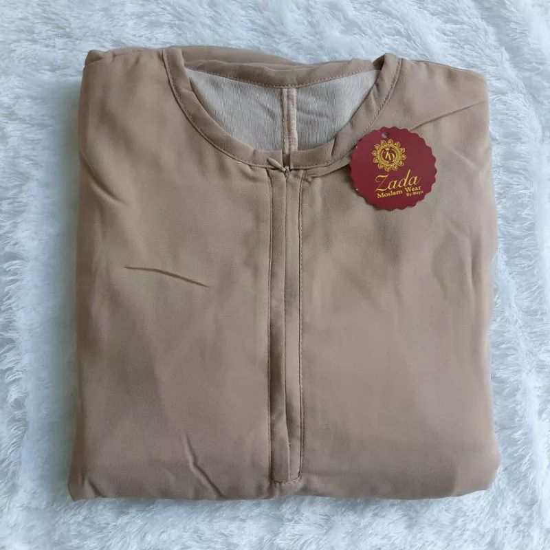 Gamis Malaysia polos rompi ceruty babydoll gamis abg