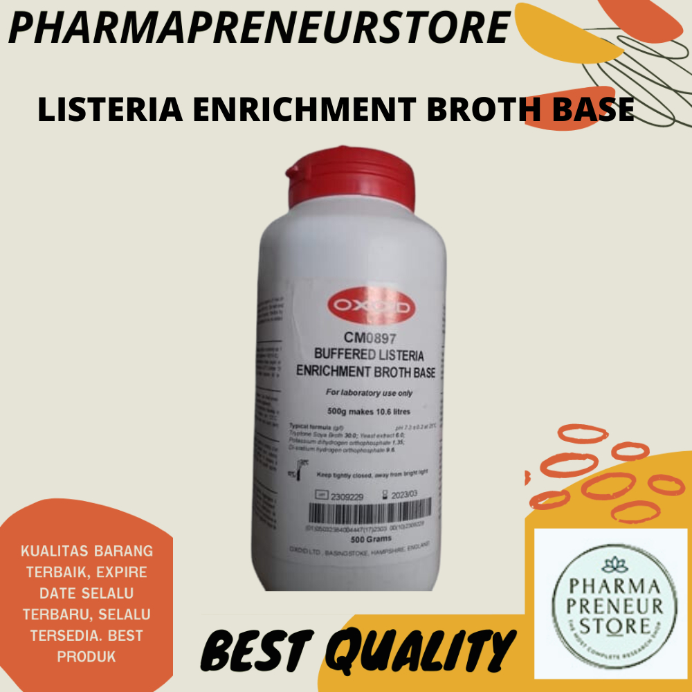 LISTERIA ENRICHMENT BROTH BASE 500 GRAM OXOID BEST QUALITY