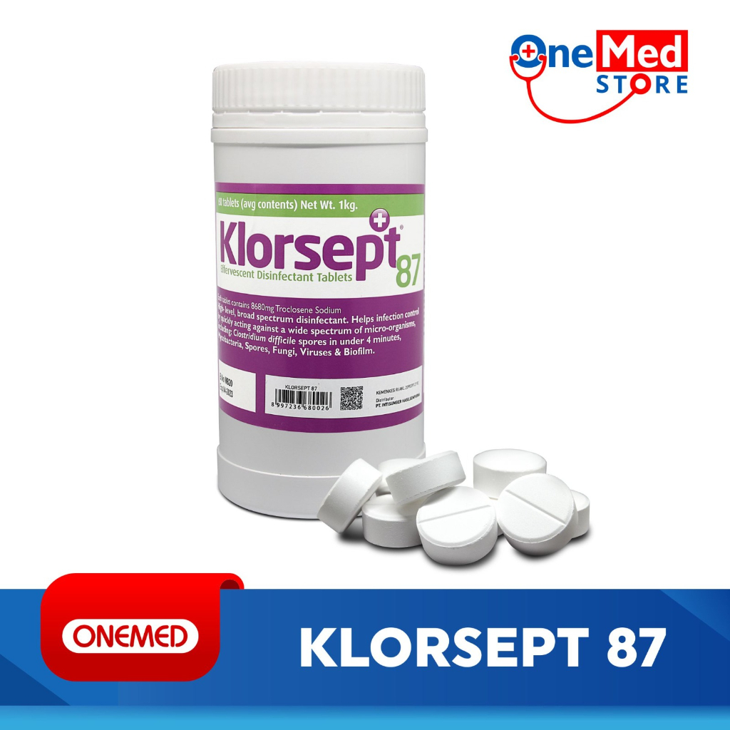 Klorsept 87 Botol Isi 60 Tablet OJ2