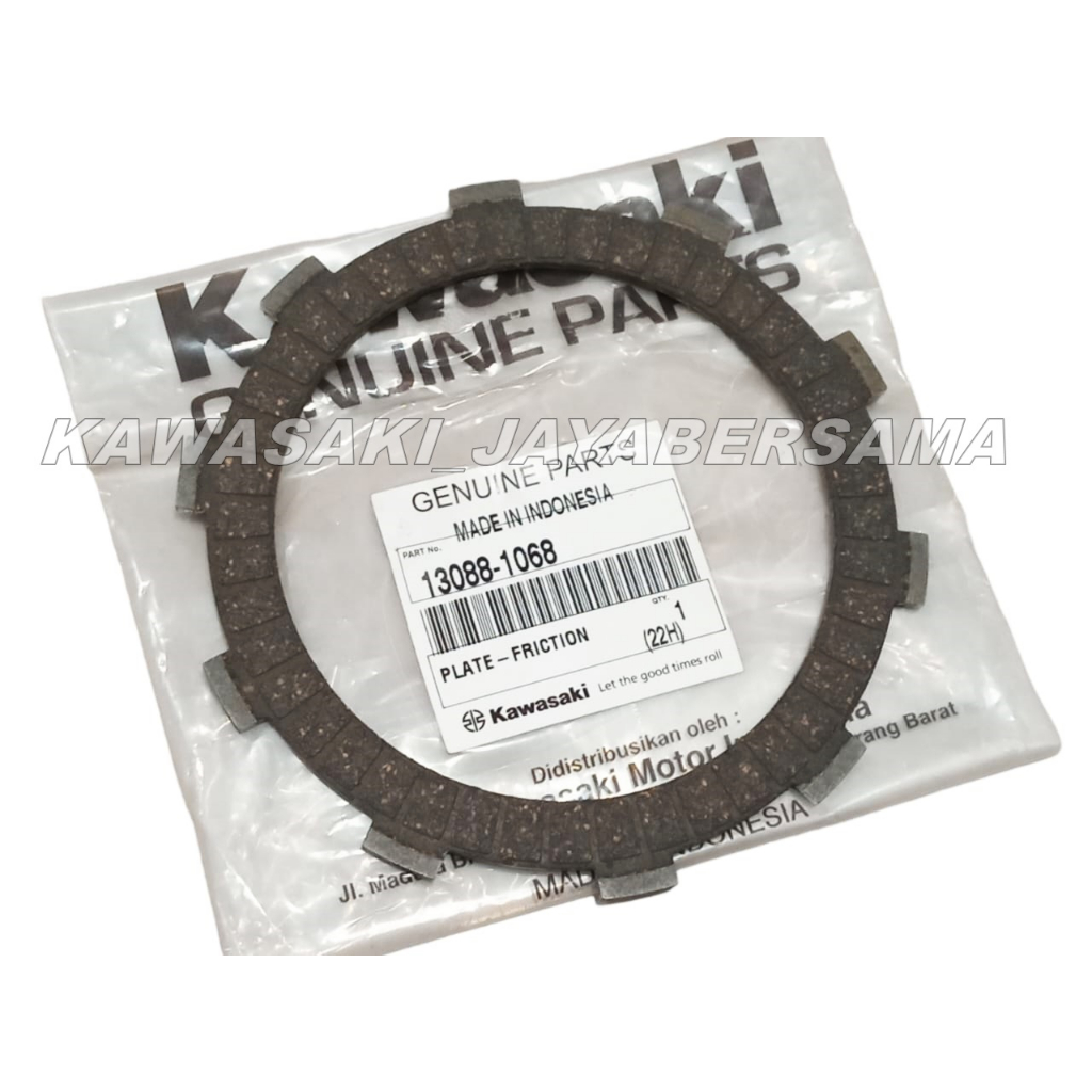 kampas kopling w175 w 175 original kawasaki 13088-1068 1pcs