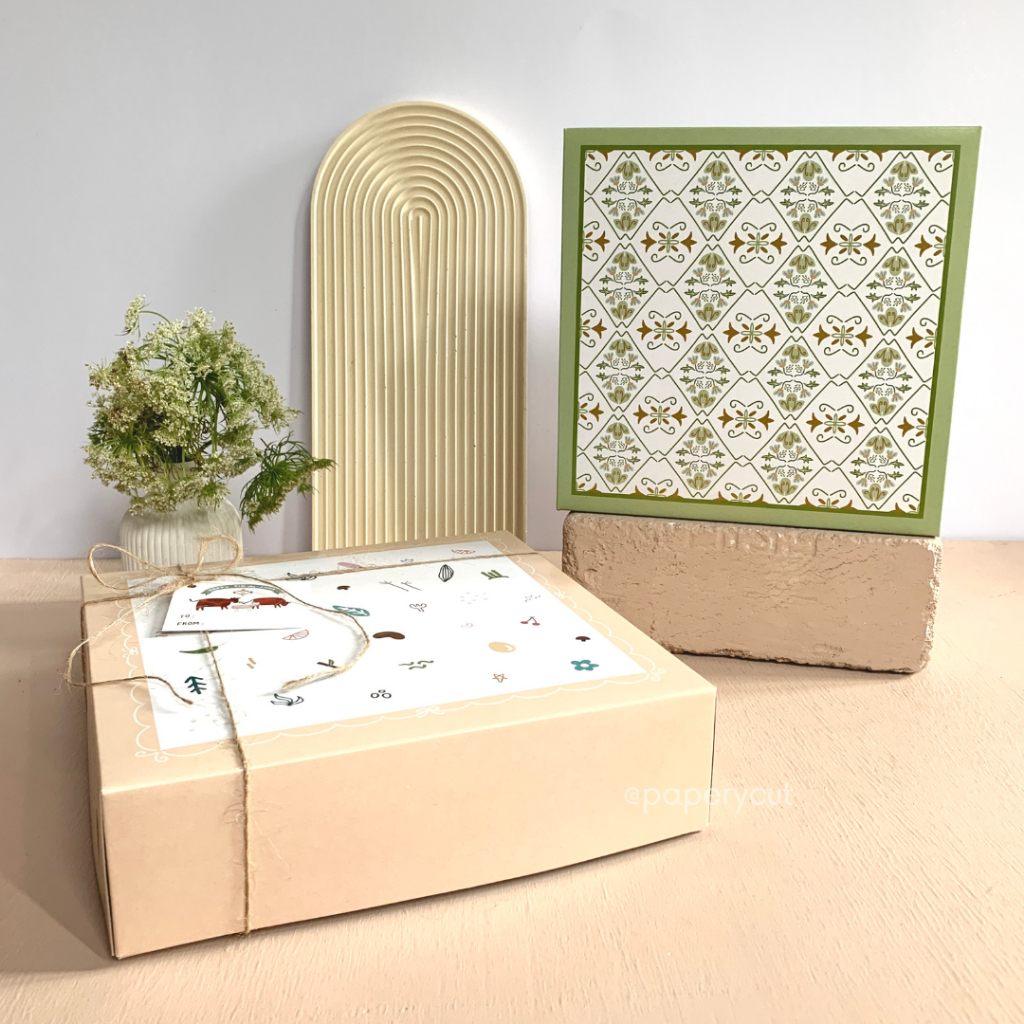 

Box Kotak Packaging Kue Cookies - Idul Adha 22 x 22 x 6cm - ECO
