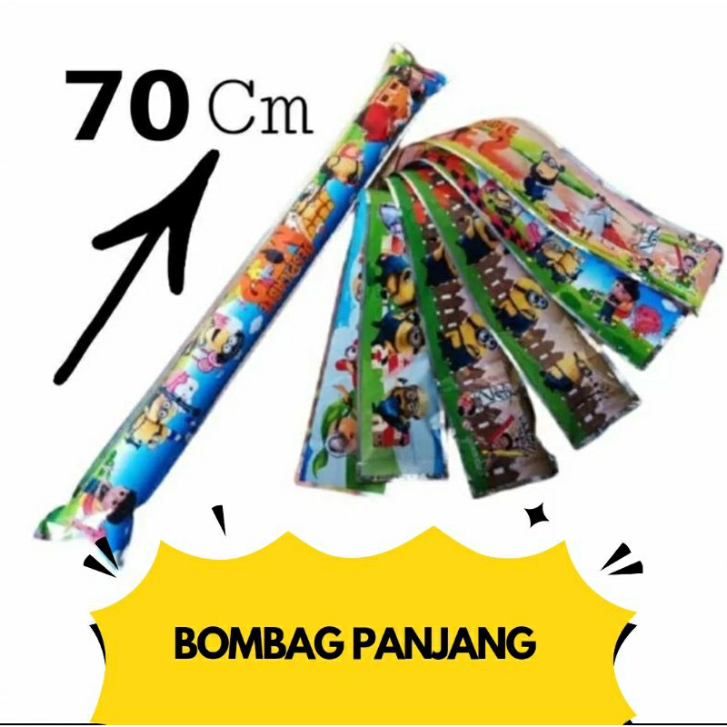 100 PCS BOMBAG / MAINAN BOMBEK INJAK / BOM BOMAN DOR