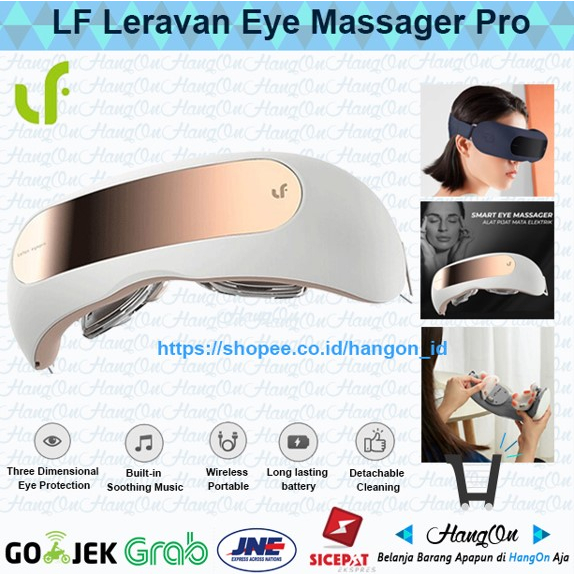 LF Leravan Eye Massager Pro Alat Pijat Mata Elektrik Terapi Lefan massage