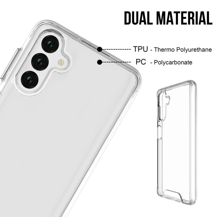 SAMSUNG A24 SILICON CASE HYBRID CLEAR COVER TPU SOFTCASE BENING