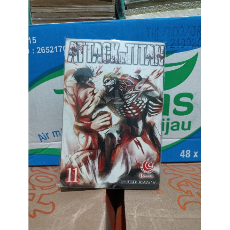 Komik attack on Titan 11 / komik attack on Titan vol 11
