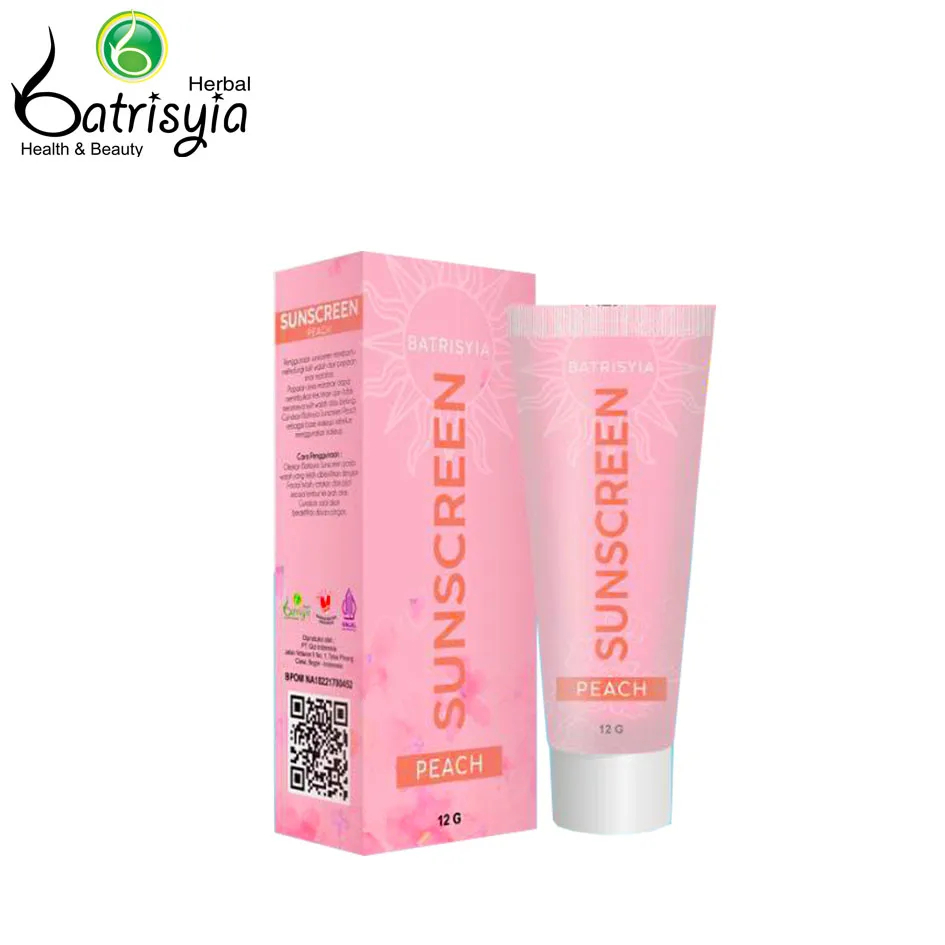 Sunscreen Peach Batrisyia Herbal