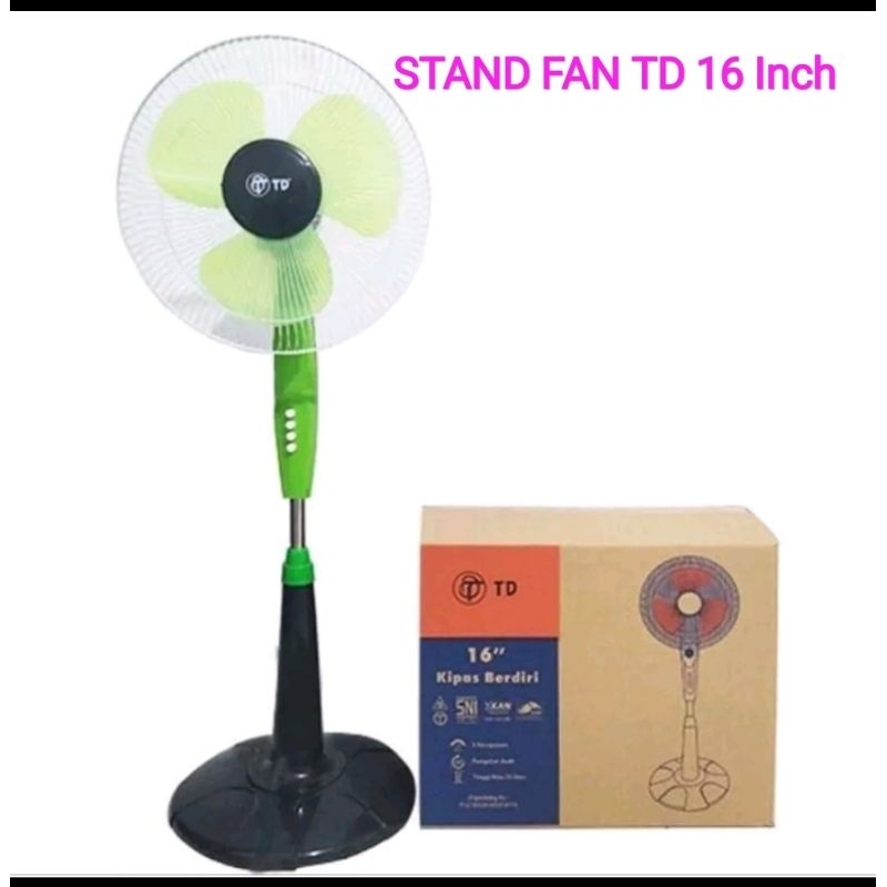 COD Kipas Angin Berdiri / Stand fan TD 16inch Murah