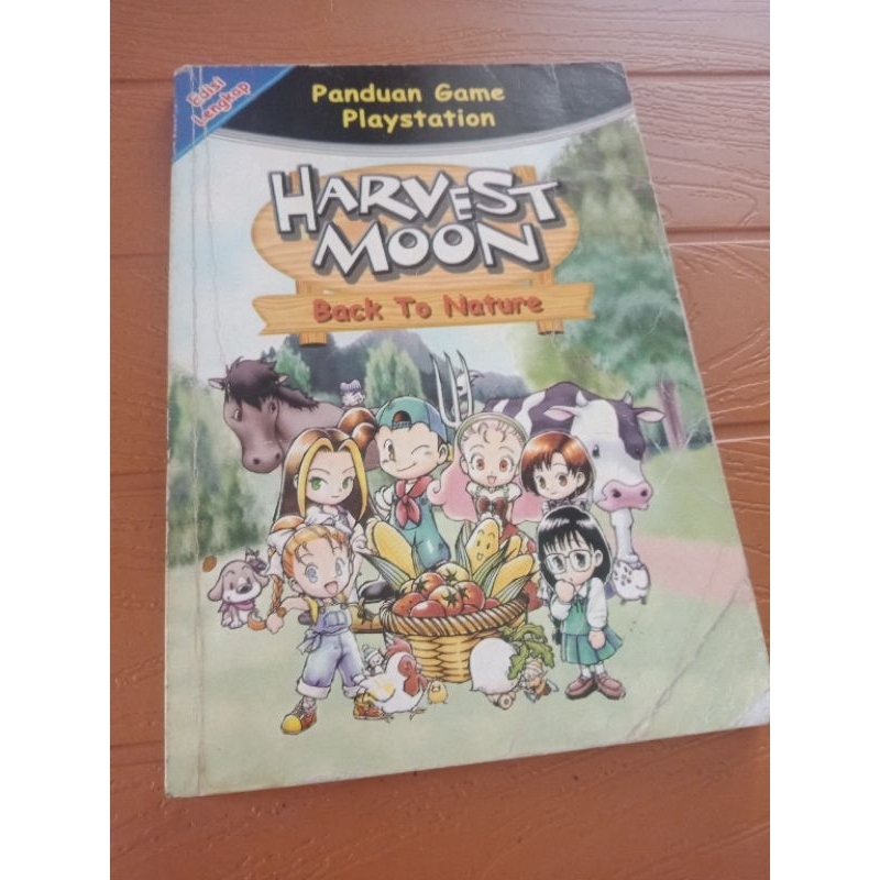playstation ps1 psone harvest moon back to nature
