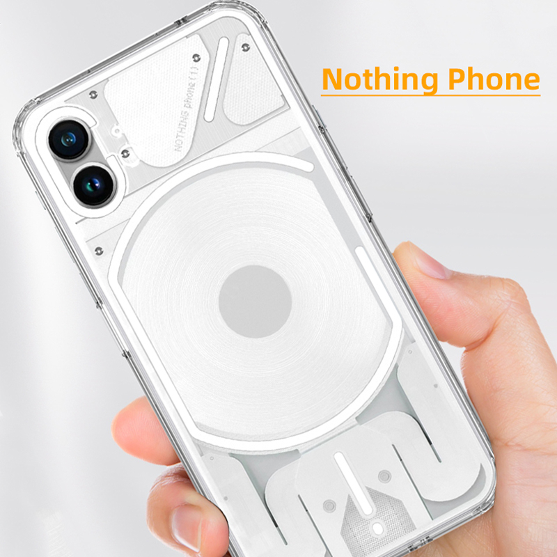 (New Seller) Softcase HD Clear Thermoplastic Polyurethanes NOTHING PHONE 1 Soft Case TPU Bening Glossy SD-4K-FHD/Silikon-Silicon-Silicone/Airbag Anti Fall Slam Tebal-Thick 2022 Noting Phone1 Nothingphone 4G 5G