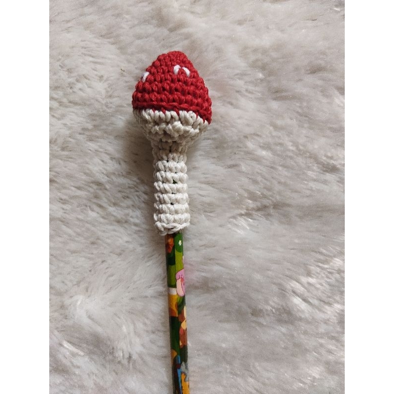 

topper pencil/hiasan pensil jamur