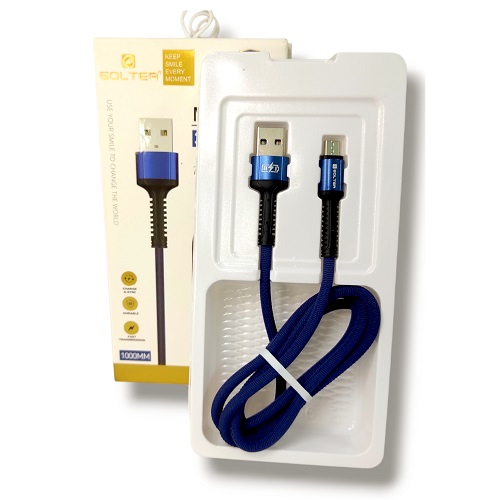 KABEL CHARGER MICRO USB FAST CHARGING 3A GOLTER