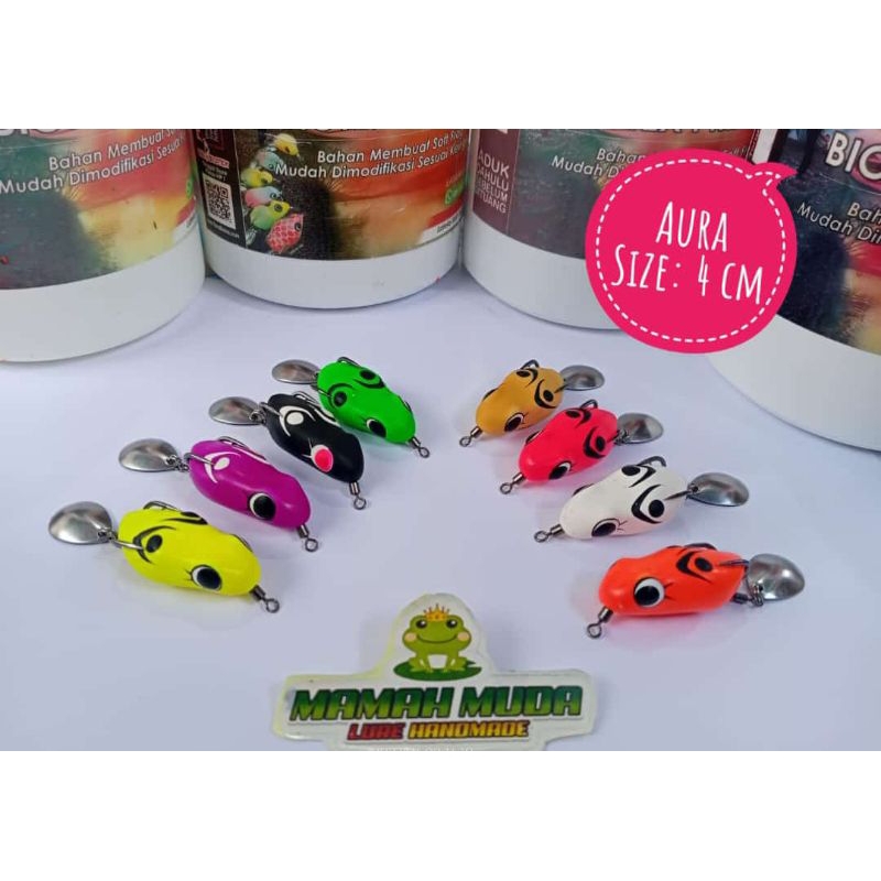 soft frog 4 cm