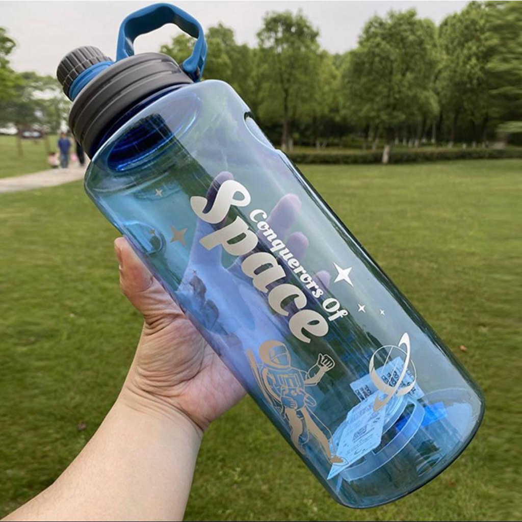 STV Botol Air Minum 2 Liter SPACE Astronot BPA FREE dengan saringan