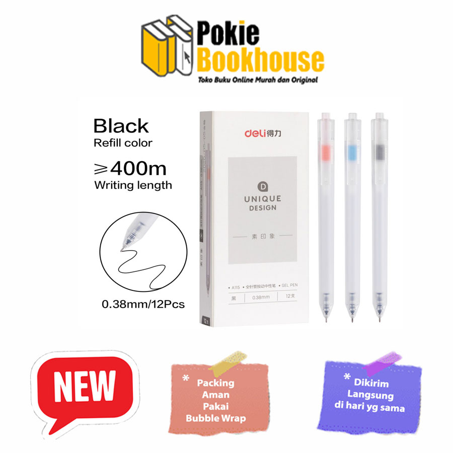 

Erasable Pen / Pulpen Bisa Dihapus Penulisan Halus Random