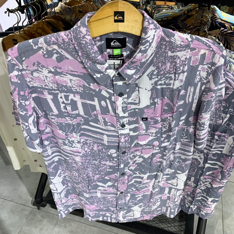 KEMEJA PRIA QUIKSILVER ORIGINAL VINTAGE SS