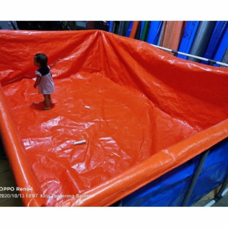 terpal kolam ikan a12 200x200x100
