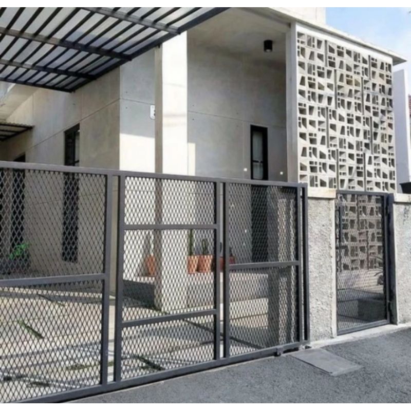 PAGAR - PINTU DORONG MINIMALIS - EXPANDA