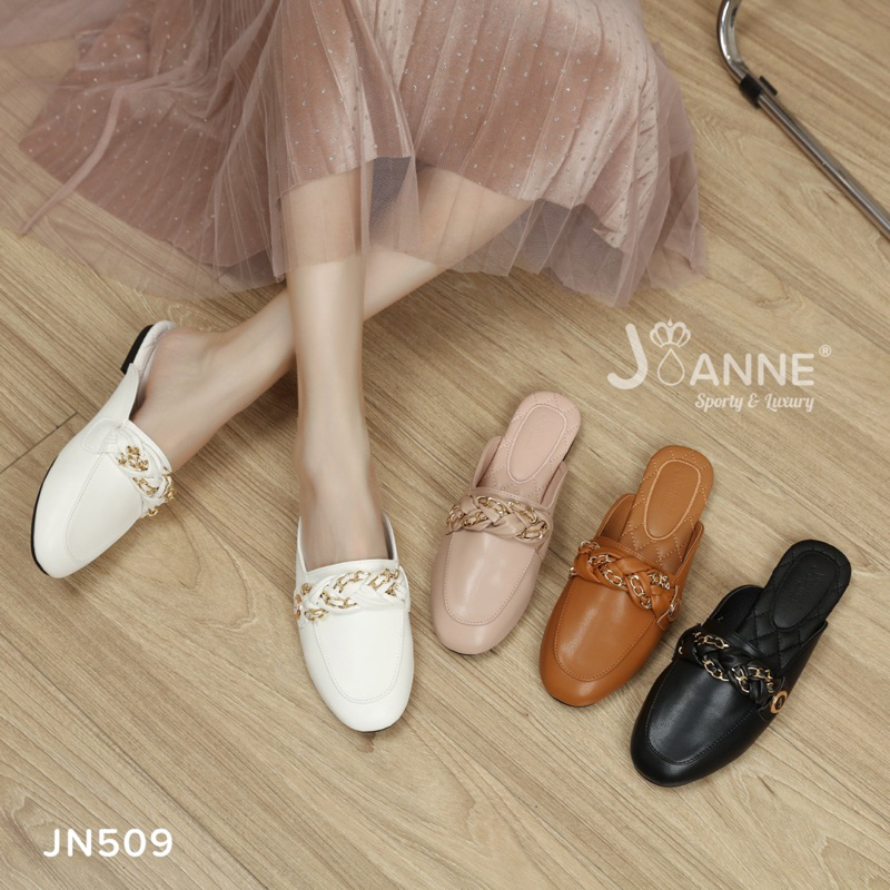 [ORIGINAL] JOANNE Chain Loafers Shoes Sepatu Wanita #JN509