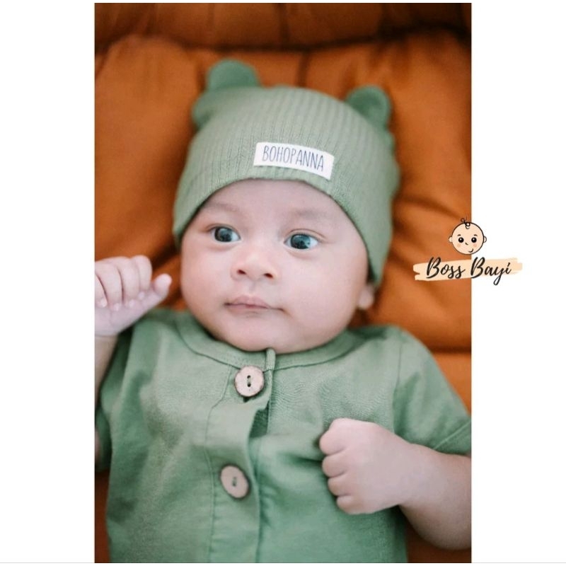 BOHOPANNA - Beanie Hat (Topi Bayi)