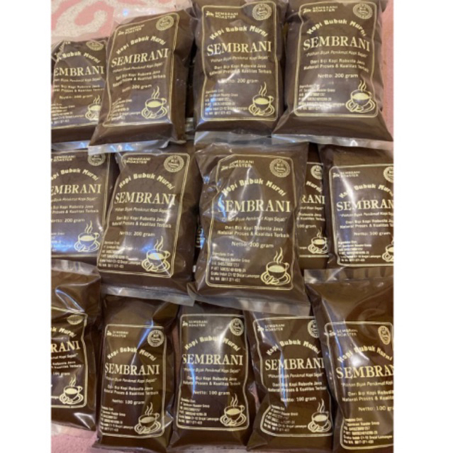 

Kopi Sembrani Kopi Murni 100% Tanpa Campuran Khas Pantura Lamongan