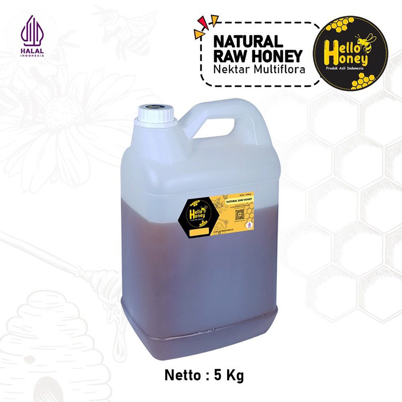 

Madu Hutan Asli - hello honey Natural Pure Honey