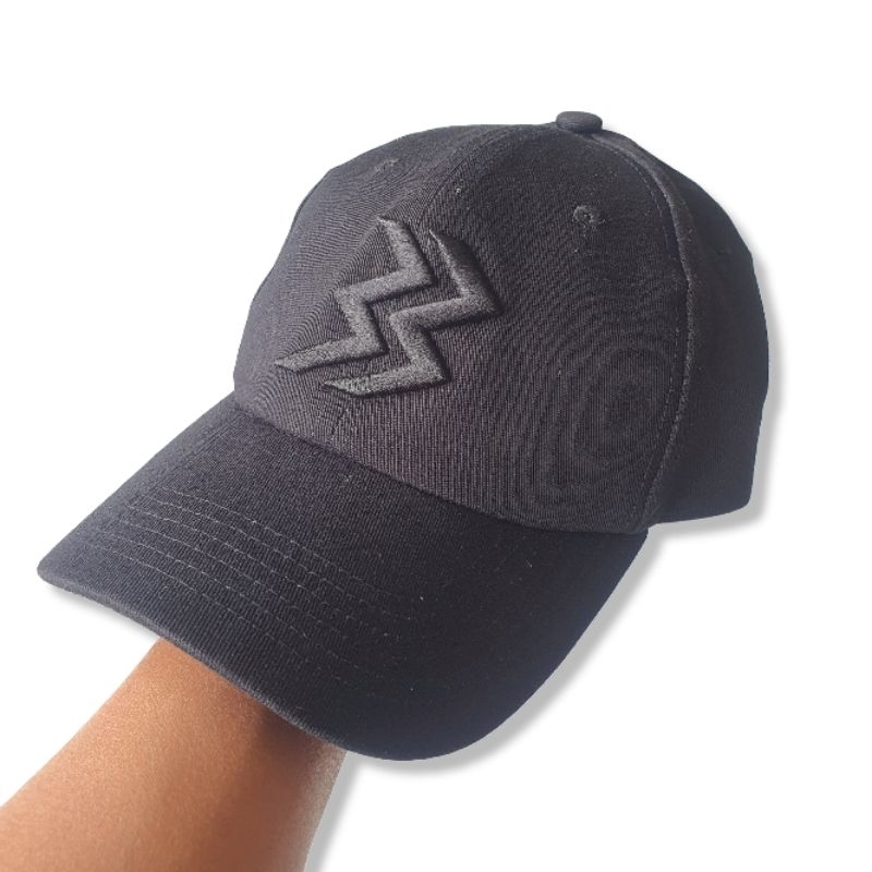 Topi Geoff Max GMX Hitam Caps Black GMX Topi Distro Second Like New