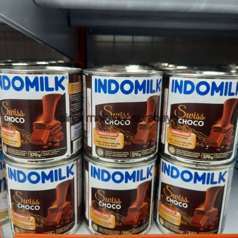 

Susu Kental Manis INDOMILK / SKM INDOMILK COKLAT 370GR