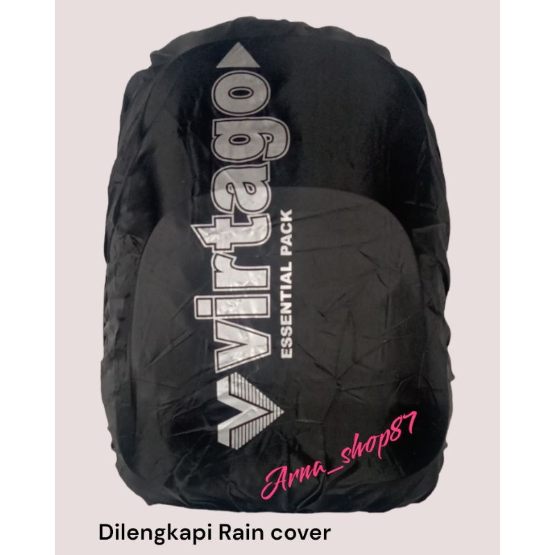Tas Ransel Laptop Virtago Original 20inci SMP SMA Kuliah Kerja Bacpack Berkualitas Kompartemen Laptop 16inci