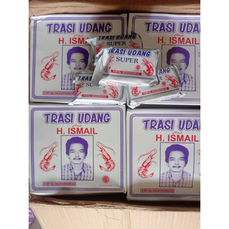 

TERASI UDANG H. ISMAIL KHAS TUBAN 1 kg/1BOK isi 10 pcs